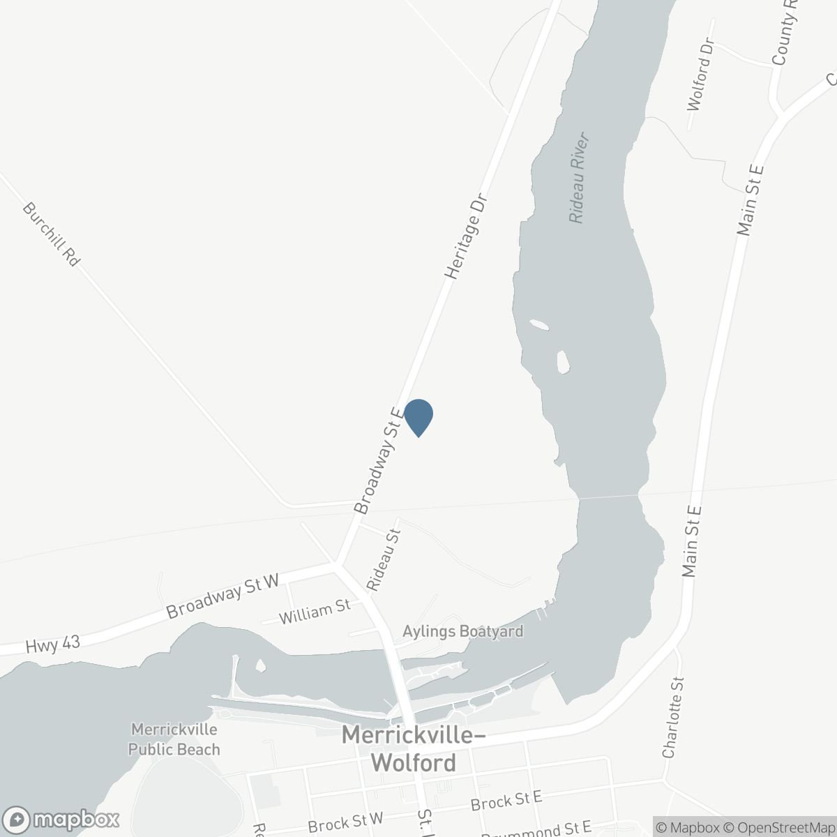 00 BROADWAY STREET E, Merrickville, Ontario K0G 1N0
